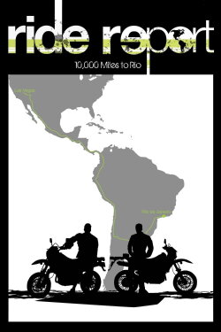Ride Report (2014) Ride Report (2014)