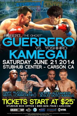 Robert Guerrero vs. Yoshihiro Kamegai (2014) Robert Guerrero vs. Yoshihiro Kamegai (2014)
