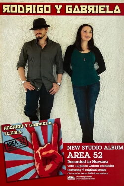 Rodrigo y Gabriela: The Making of Area 52 (2012)