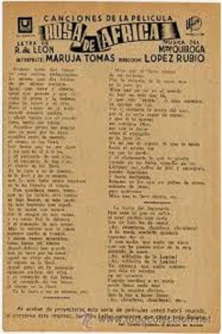 Rosa de África (1941) Rosa de África (1941)