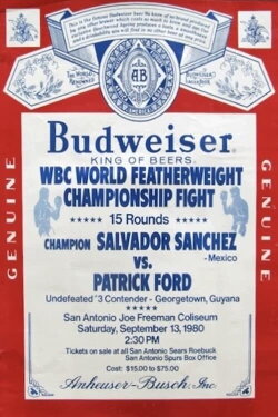 Salvador Sanchez vs. Patrick Ford (1980) Salvador Sanchez vs. Patrick Ford (1980)