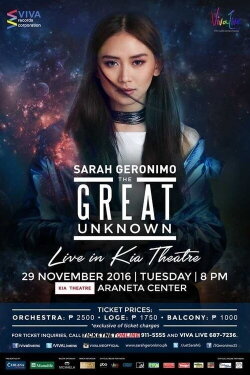 Sarah Geronimo: The Great Unknown (2016) Sarah Geronimo: The Great Unknown (2016)