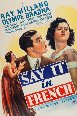 Say It in French (1938) Say It in French (1938)