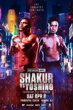 Shakur Stevenson vs. Shuichiro Yoshino (2023) Shakur Stevenson vs. Shuichiro Yoshino (2023)
