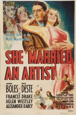 She Married an Artist (1937) She Married an Artist (1937)
