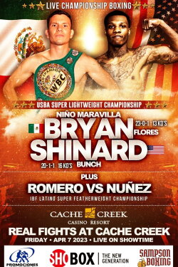 Shinard Bunch vs. Bryan Flores (2023) Shinard Bunch vs. Bryan Flores (2023)