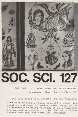 Soc. Sci. 127 (1969)