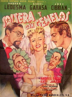Soltera y con gemelos (1945) Soltera y con gemelos (1945)
