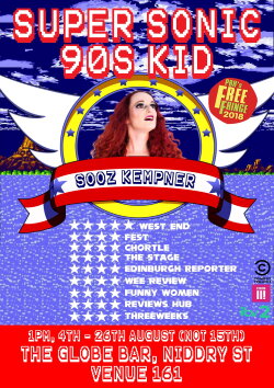 Sooz Kempner: Super Sonic 90s Kid (2022) Sooz Kempner: Super Sonic 90s Kid (2022)