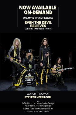 Stryper - Even the Devil Believes Live Stream (2020)