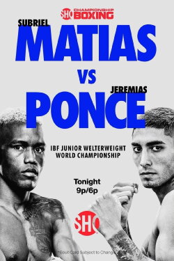 Subriel Matias vs. Jeremias Ponce (2023) Subriel Matias vs. Jeremias Ponce (2023)