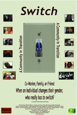 Switch: A Community in Transition (2009) Switch: A Community in Transition (2009)
