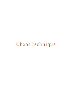 Technical chaos (1998) Technical chaos (1998)