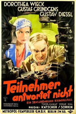 Teilnehmer antwortet nicht (1932) Teilnehmer antwortet nicht (1932)
