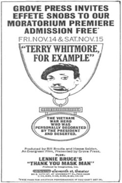 Terry Whitmore, for Example (1969)