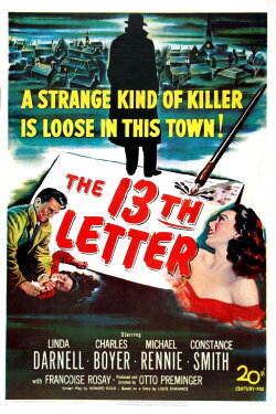The 13th Letter (1951) The 13th Letter (1951)
