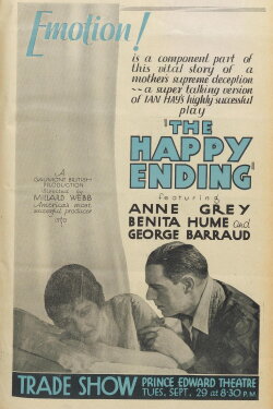 The Happy Ending (1931) The Happy Ending (1931)