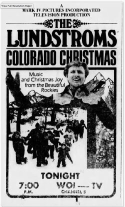 The Lundstroms: Colorado Christmas (1978) The Lundstroms: Colorado Christmas (1978)