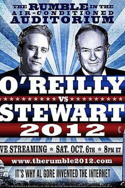 The Rumble in the Air-Conditioned Auditorium: O'Reilly vs. Stewart 2012 (2012) The Rumble in the Air-Conditioned Auditorium: O'Reilly vs. Stewart 2012 (2012)