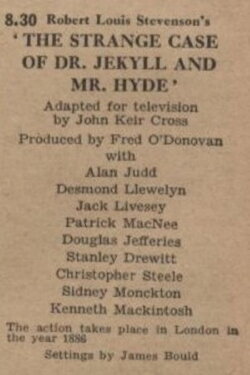 The Strange Case of Dr. Jekyll and Mr. Hyde (1950) The Strange Case of Dr. Jekyll and Mr. Hyde (1950)