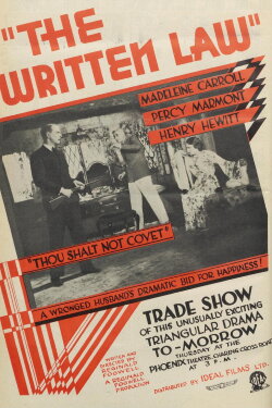 The Written Law (1931) The Written Law (1931)