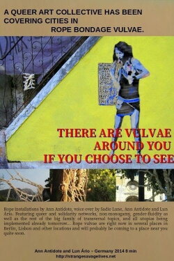 There are vulvae around you, if you choose to see them (2016)