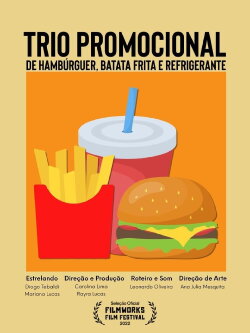Trio Promocional de Hambúrguer, Batata Frita e Refrigerante (2021)