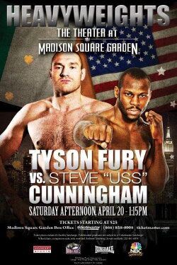 Tyson Fury vs. Steve Cunningham (2013) Tyson Fury vs. Steve Cunningham (2013)