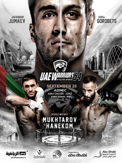 UAE Warriors 54: Jumaev vs. Sadygov (2024)