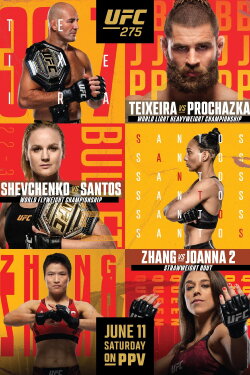 UFC 275: Teixeira vs. Prochazka (2022) UFC 275: Teixeira vs. Prochazka (2022)