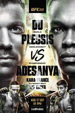 UFC 305: du Plessis vs. Adesanya (2024) UFC 305: du Plessis vs. Adesanya (2024)