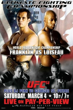 UFC 58: USA vs. Canada (2006) UFC 58: USA vs. Canada (2006)
