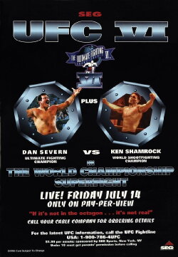UFC 6: Clash Of The Titans (1995) UFC 6: Clash Of The Titans (1995)