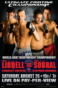 UFC 62: Liddell vs. Sobral (2006) UFC 62: Liddell vs. Sobral (2006)