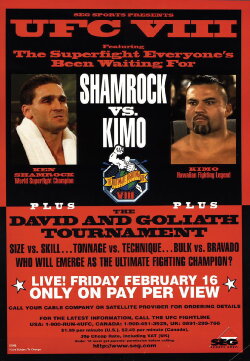 UFC 8: David vs. Goliath (1996) UFC 8: David vs. Goliath (1996)
