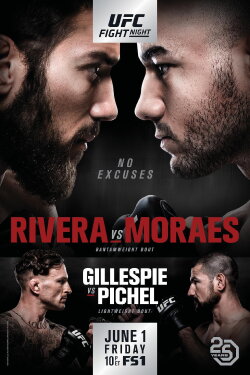 UFC Fight Night 131: Rivera vs. Moraes (2018) UFC Fight Night 131: Rivera vs. Moraes (2018)