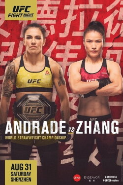 UFC Fight Night 157: Andrade vs. Zhang (2019) UFC Fight Night 157: Andrade vs. Zhang (2019)