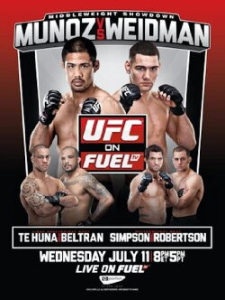 UFC on Fuel TV 4: Munoz vs. Weidman (2012) UFC on Fuel TV 4: Munoz vs. Weidman (2012)