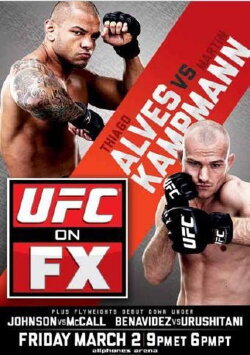 UFC on FX 2: Alves vs. Kampmann (2012) UFC on FX 2: Alves vs. Kampmann (2012)