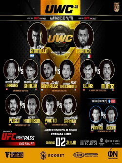 UWC Mexico 45: Chavez vs. Gordillo 2 (2023) UWC Mexico 45: Chavez vs. Gordillo 2 (2023)