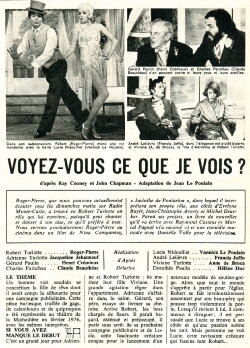 Voyez-vous ce que je vois (1976) Voyez-vous ce que je vois (1976)