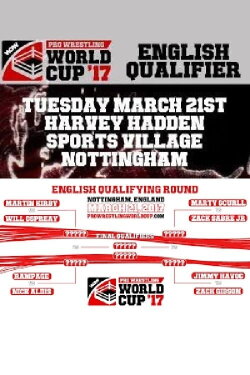 WCPW Pro Wrestling World Cup 2017 • English Qualifier (2017)