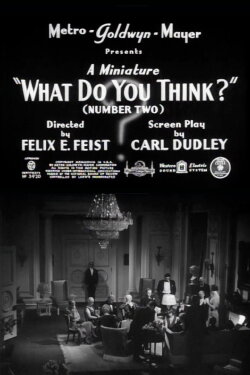 What Do You Think? (Number Two) (1937)