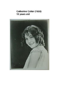 Catherine Cotter