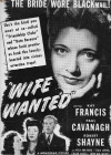 Wife Wanted (1946)