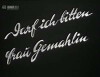 Darf ich bitten, Frau Gemahlin (1960)