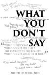What You Don't Say (2016)