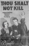 Thou Shalt Not Kill (1939)
