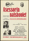 Asessorin naishuolet (1937)