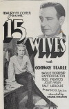 Fifteen Wives (1934)